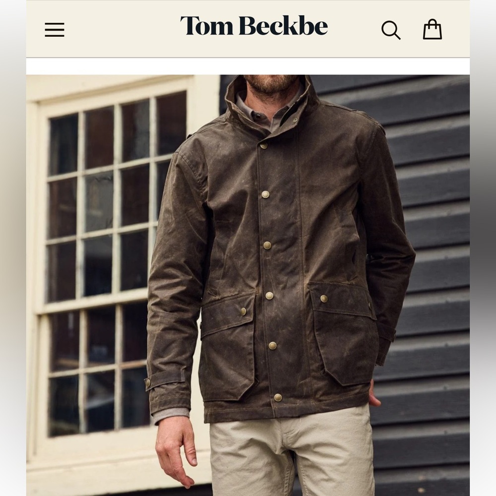 Men’s waxed jacket